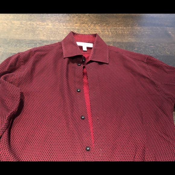 Isaac Mizrahi button down shirt - Picture 2 of 2